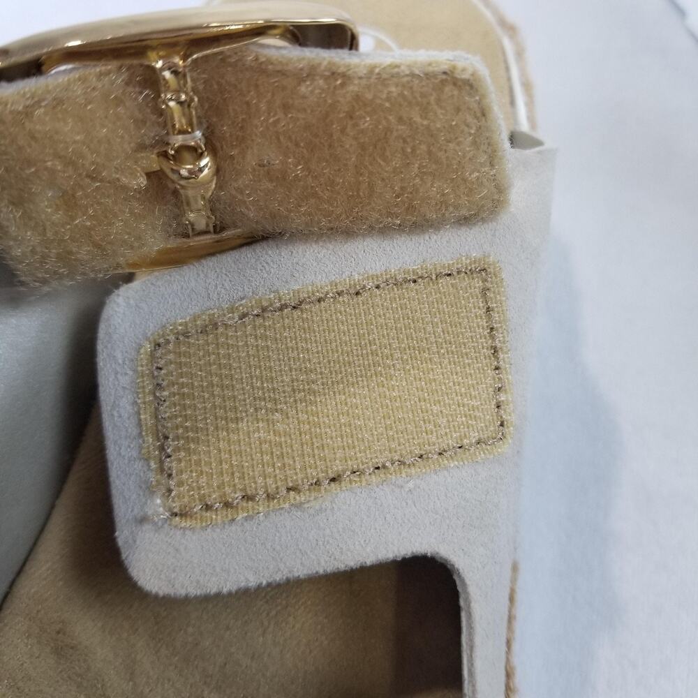 Rieker Antistress Sandals Womens 7.5 Regina V7955 Iceberg Nude Suede Platform - Picture 11 of 13